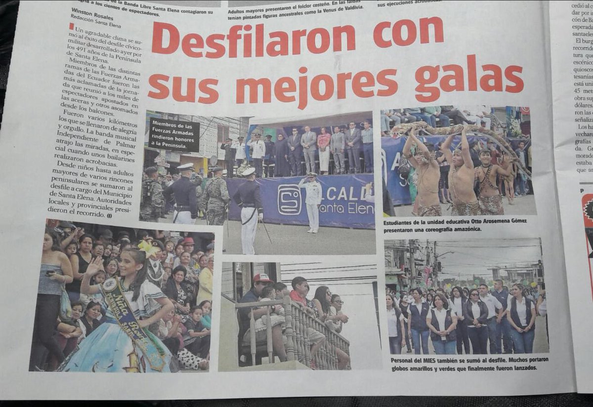 leonorpazostoma's tweet photo. UE Dr. Otto Arosemena Gómez, en las páginas de la prensa. https://t.co/khjqSyQXLi