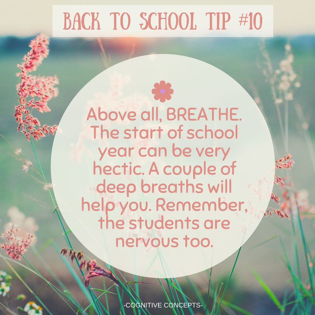 #backtoschool #backtoschooltips #backtoschool2018 #teachersofinstagram #teachers #helpfultipsforteachers #tipsforteachers #teachertips #cognitiveconcepts