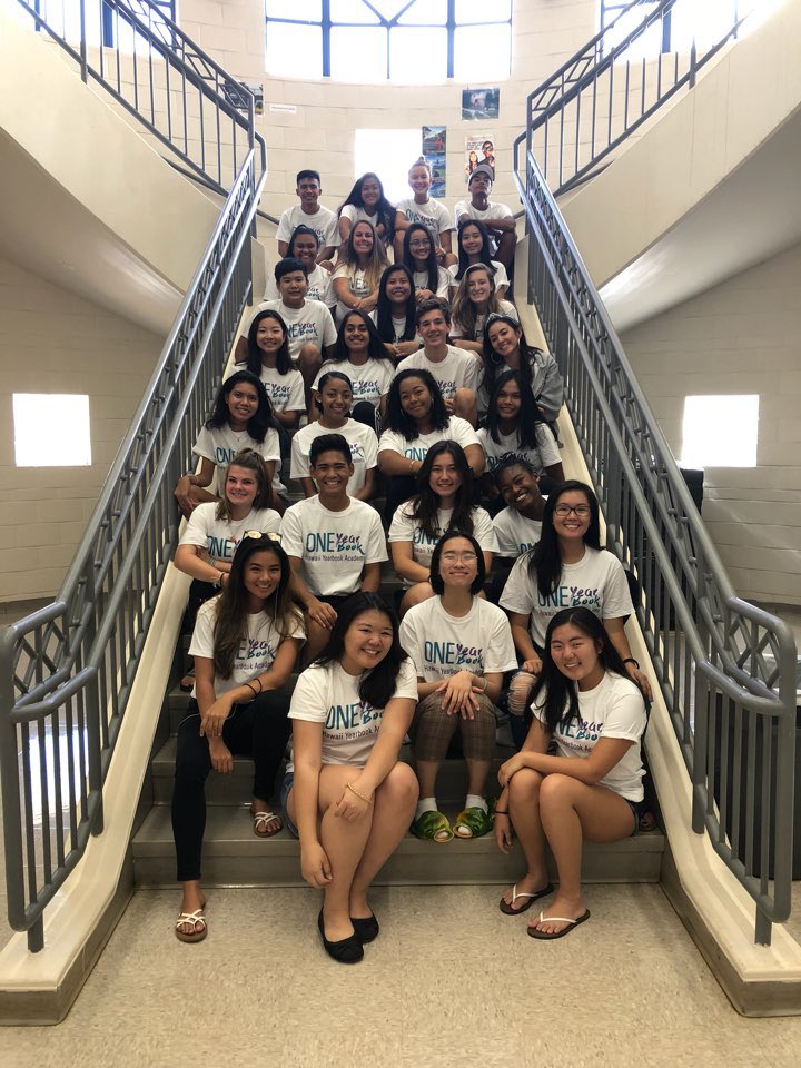 mohsyearbook's tweet photo. #NewProfilePic !! Our 2019 yearbook staff spent the weekend at Kapolei High School at Yearbook Camp to work on making this year’s book the best it can be! https://t.co/6sDAvLATPW