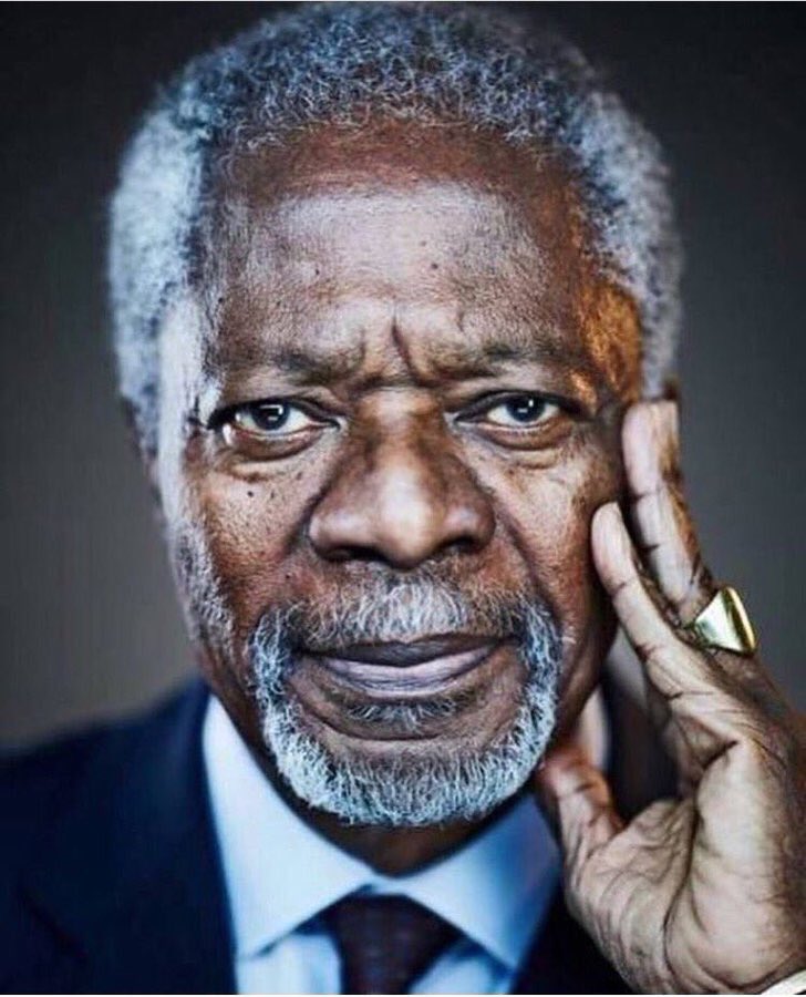 In my faith we have been taught in ' 8 Beatitudes of Jesus' [Matthew 5: 1-12] that 'Blessed are the peacemakers, for they will be called children of God'

You worked and contributed to peace making!

May you rest in peace, icon and son of Africa, Kofi Annan 

#RIPKofiAnnan