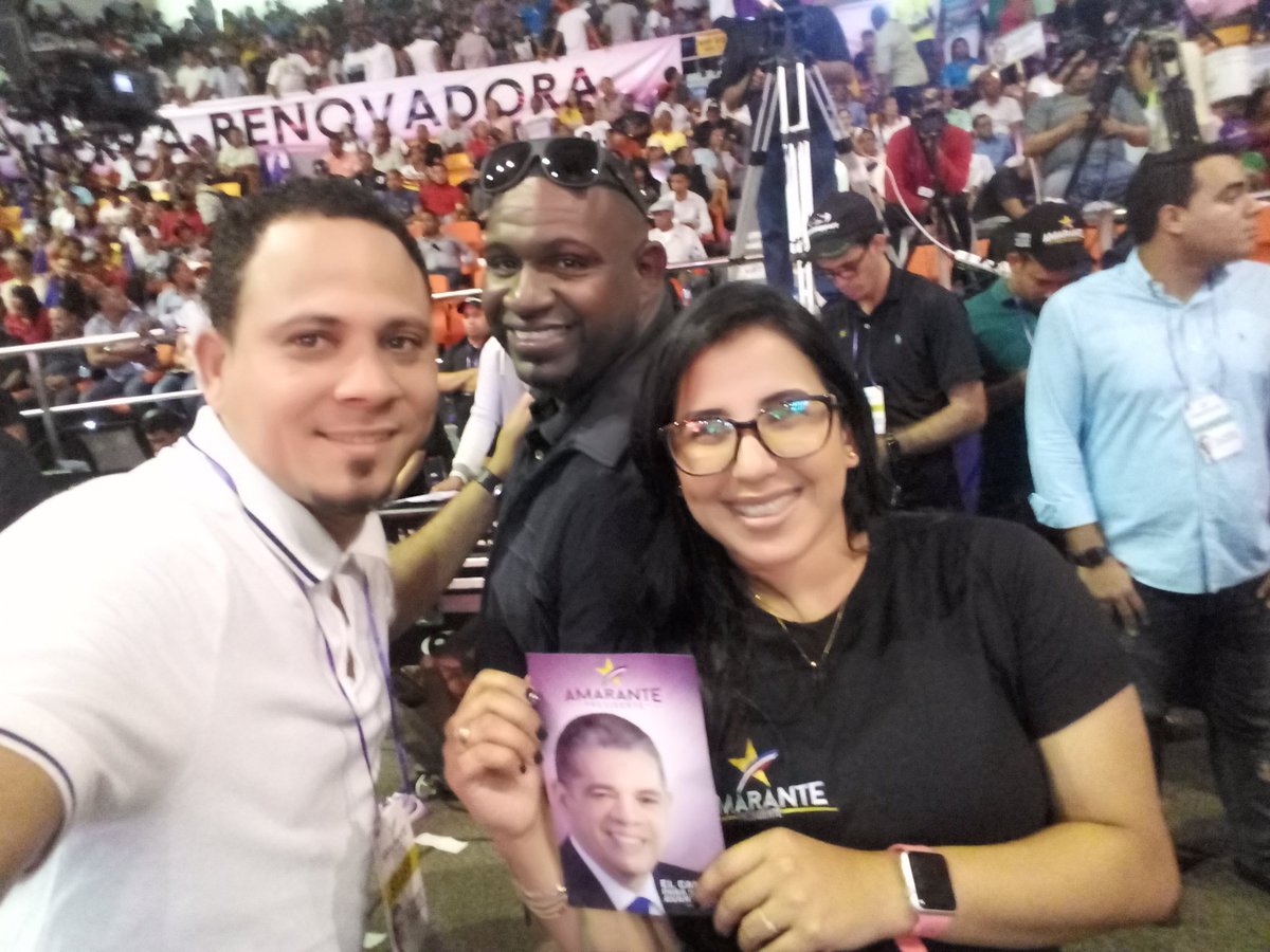 #elcibaoconamarante
emocionados de participar en está actividad de la esperanza para el cibao y el país, <a href="/AmaranteBaret/">Amarante PLD</a>