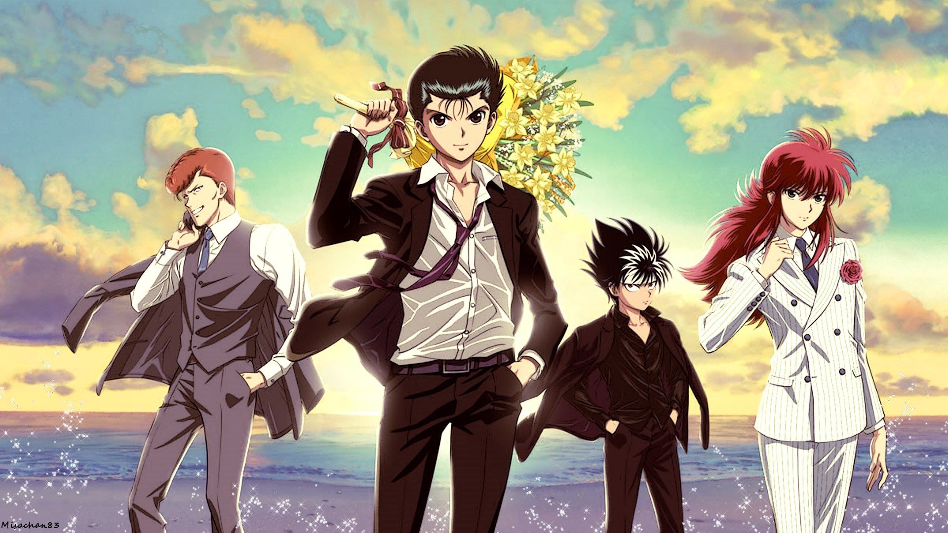 Anime Jue Na Twitteru Ps4 Wallpapers Yuyu Hakusho
