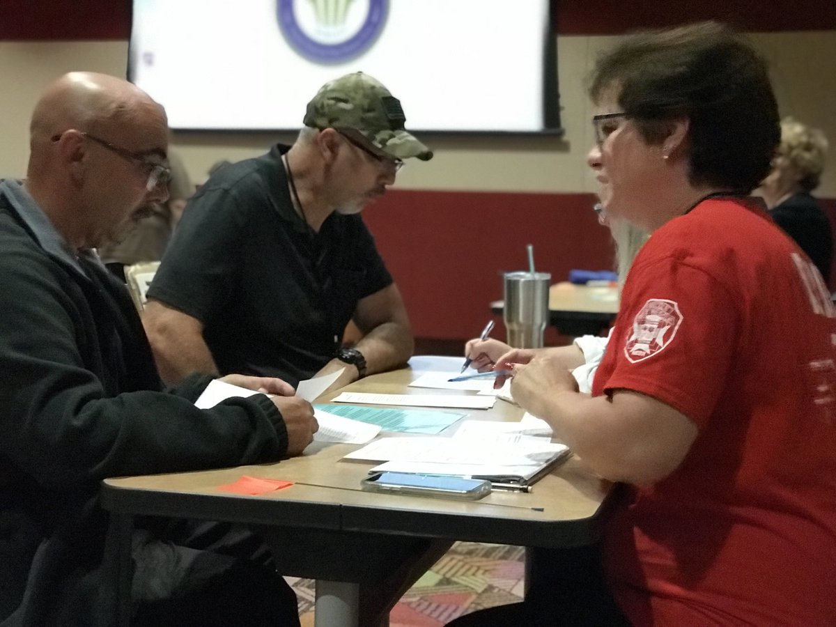 NE_CCP's tweet photo. “I love it when a plan comes together” VRC exercise to cap off this years #NECitCorps18 conference https://t.co/dH7RuM0cXl