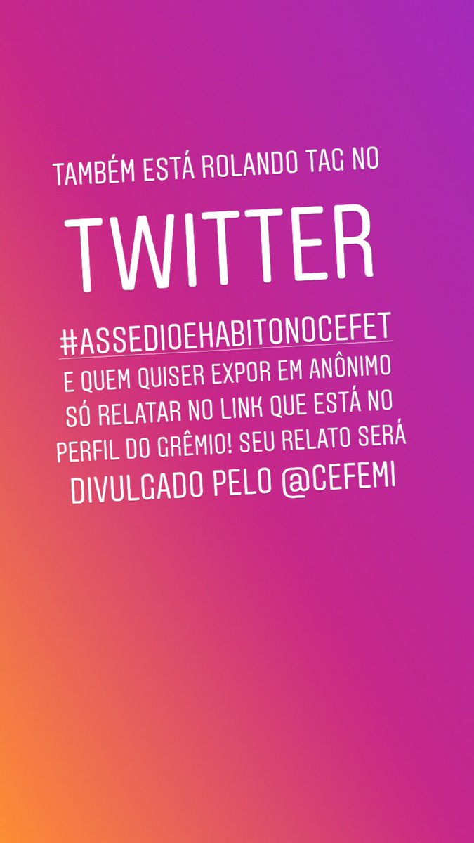 gremiocefetita's tweet photo. Assédio é crime, isso precisa parar! Pedimos que ajudem a divulgar.
#AssedioEHabitoNoCEFET
#AssedioEHabitoNasEscolas https://t.co/jz1TXlCb7p