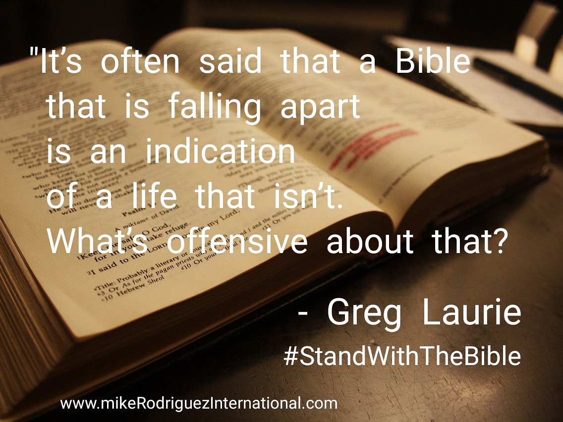 Ive experienced it personally and seen it with others many, many times <a href="/greglaurie/">Greg Laurie</a> #StandwiththeBible