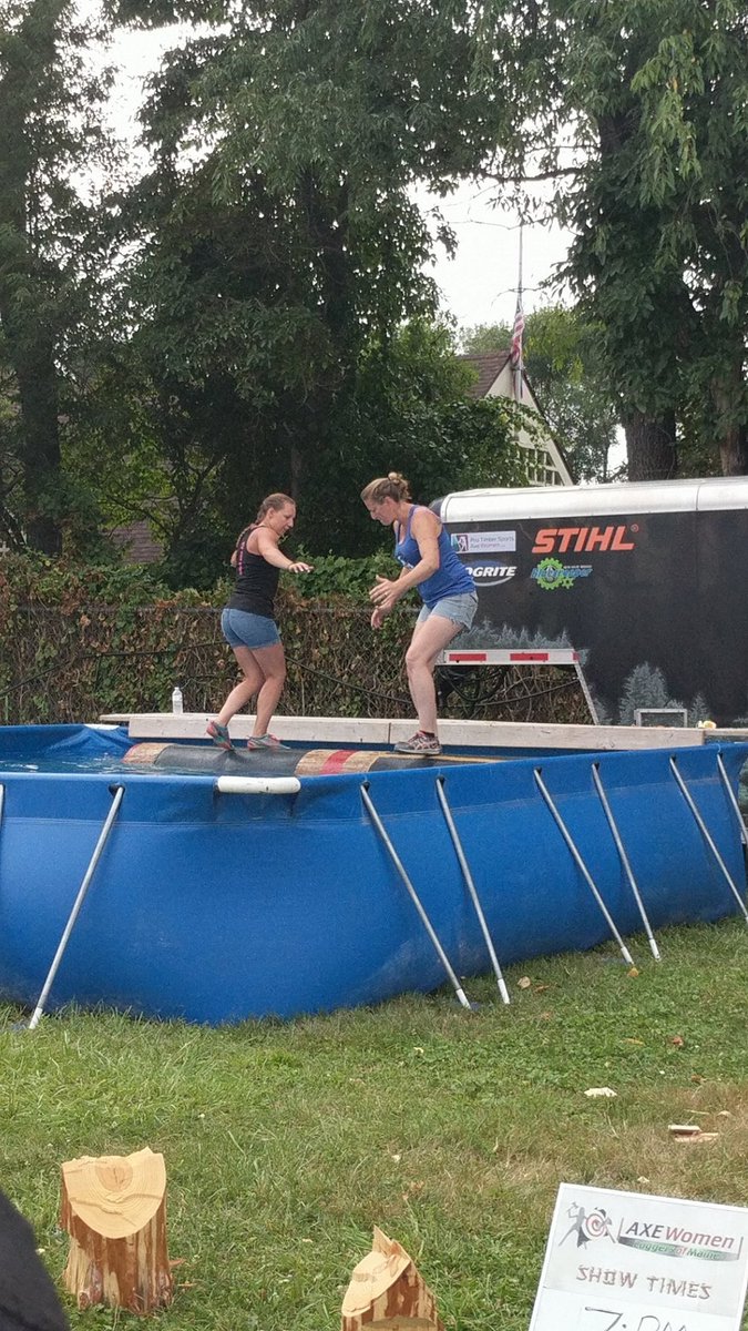 Dogtor_LD's tweet photo. @axewomen here are some clips &amp; pics from the Middlesex County Fair show - you're amazing women! https://t.co/ypbmz8AuDL