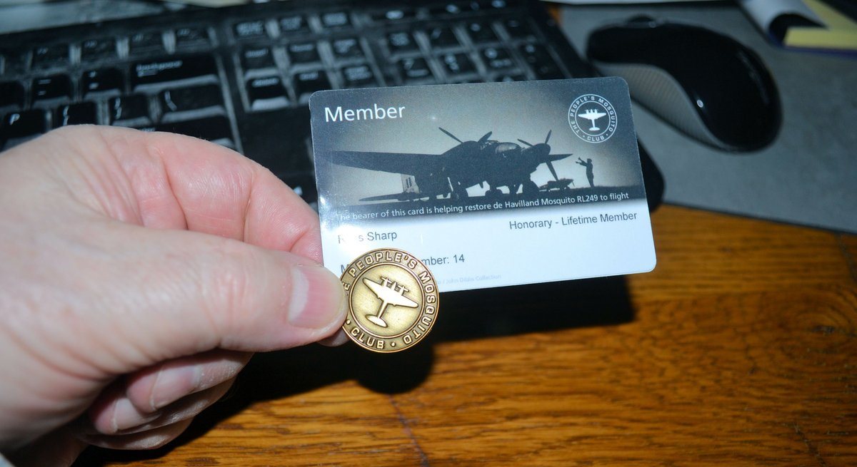 GRossSharp's tweet photo. Join the #TPMClub! As well as supporting the @PeoplesMosquito project, as a Member you'll get four issues of our Journal, 'Mossie Bites' per year, access to special events and more! @spitfireprxix @mossiealan @W4050 https://t.co/0ndcn10uz8