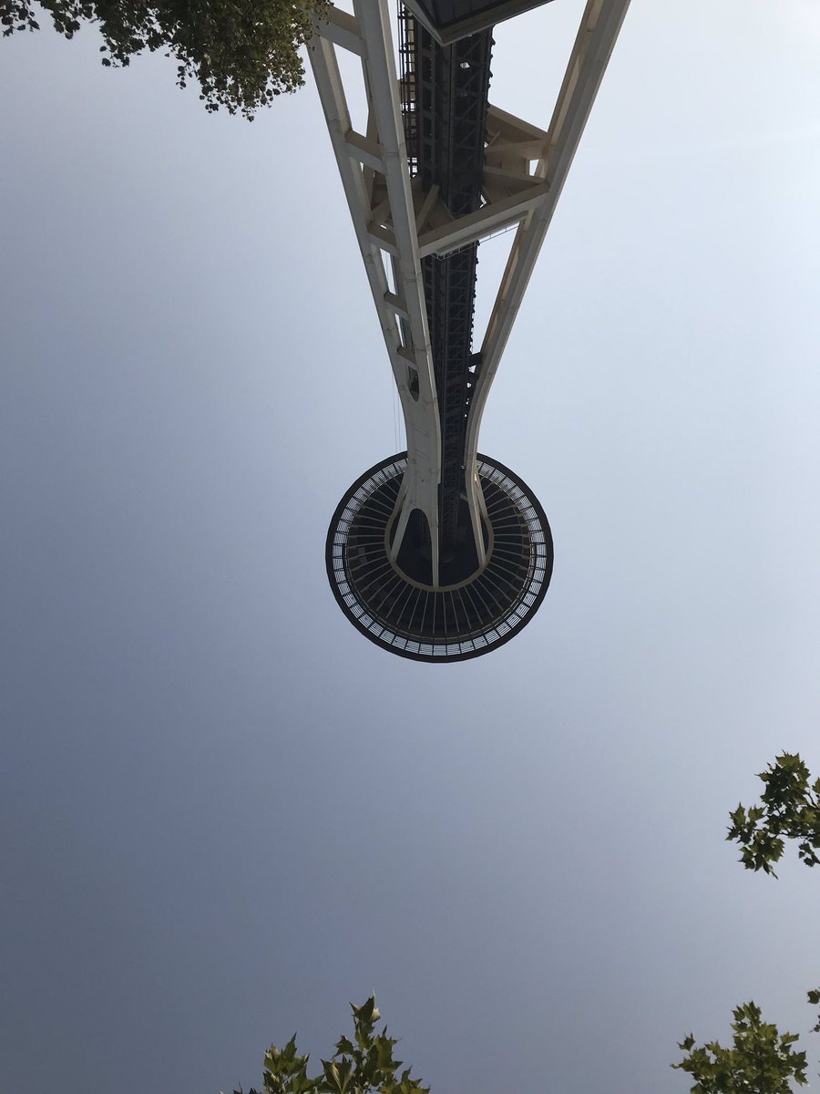 HalFull's tweet image. The #Monorail cost $2.50 a ride. The #SpaceNeedle cost $37.50. For the price and experience, I would much rather ride the Monorail 15 times than go to the top of the Space Needle ever again.