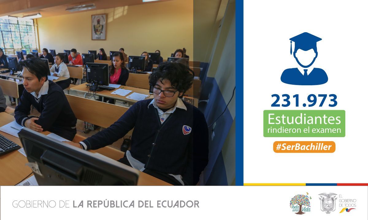 EduSuperiorEc's tweet photo. #SerBachiller es una evaluación que se realiza a los estudiantes del país como un requisito habilitante para la graduación. Además, contribuye en el proceso de postulación para la educación superior. https://t.co/9CA9F5Bqiu