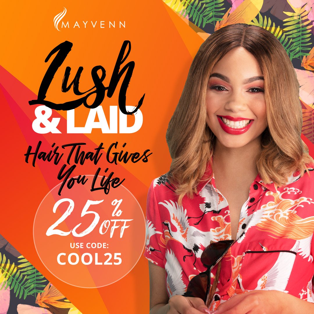 MayvennHair's tweet photo. Hair that gives you life!! For a limited time, save 25% using code: COOL25 https://t.co/PQXzoIbebh #mayvennmade #mayvennhair #bundledeals #hairsale #bundlesondeck #wigs #lacefrontals #silkclosures #coloredhair #blondehair #slay #bundlesonbundles #whatlace #instahair https://t.co/wRT2gz2rBG