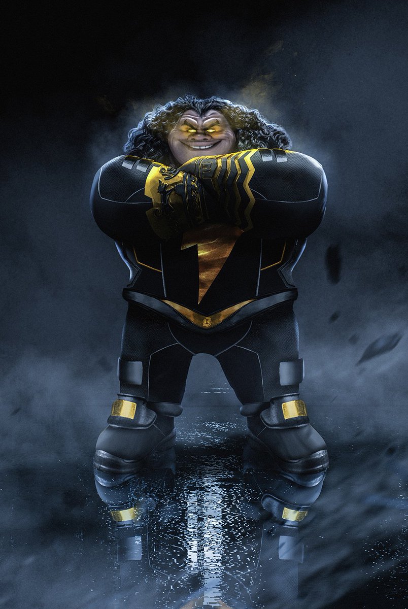 i am not your master, and you bow to no one | black adam Dk-qifoU8AAULG2