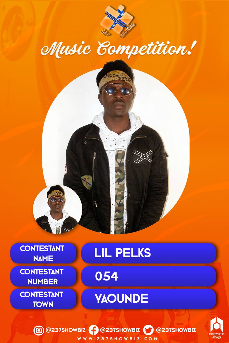 237Showbiz's tweet photo. #237community

GROUP F
 Contestant Name : Lil Pelks
 Contestant Number : 54
 Beat/Producer : @EdiLedrae 
 Town: Yaounde
 #237ShowbizMusicCompetition

WATCH VIDEO-->https://t.co/Jkwsxiti2w https://t.co/uBVCJxMGB6