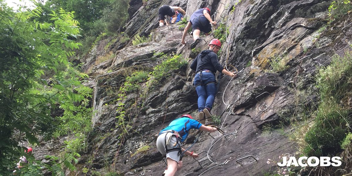 JacobsConnects's tweet photo. Climbing to new heights 🧗. #jacobslife https://t.co/yQtQjfN9PI