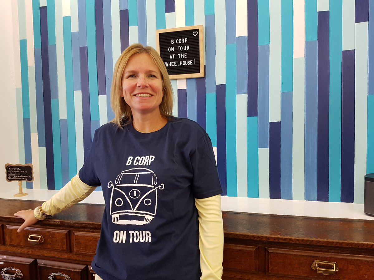 Cathy Simpson (@cds40) on Twitter photo And the <a href="/BCorporation/">B Lab</a> tour is on in uptown Saint John! Started at @wheelhousesj and shared the <a href="/T4G/">T4G Limited</a> story. Well done <a href="/HemmingsHouse/">Hemmings House Pictures</a> and <a href="/OwenWGreen/">Owen (he/him)</a> for your leadership! And the <a href="/BCorporation/">B Lab</a> tour is on in uptown Saint John! Started at @wheelhousesj and shared the <a href="/T4G/">T4G Limited</a> story. Well done <a href="/HemmingsHouse/">Hemmings House Pictures</a> and <a href="/OwenWGreen/">Owen (he/him)</a> for your leadership!