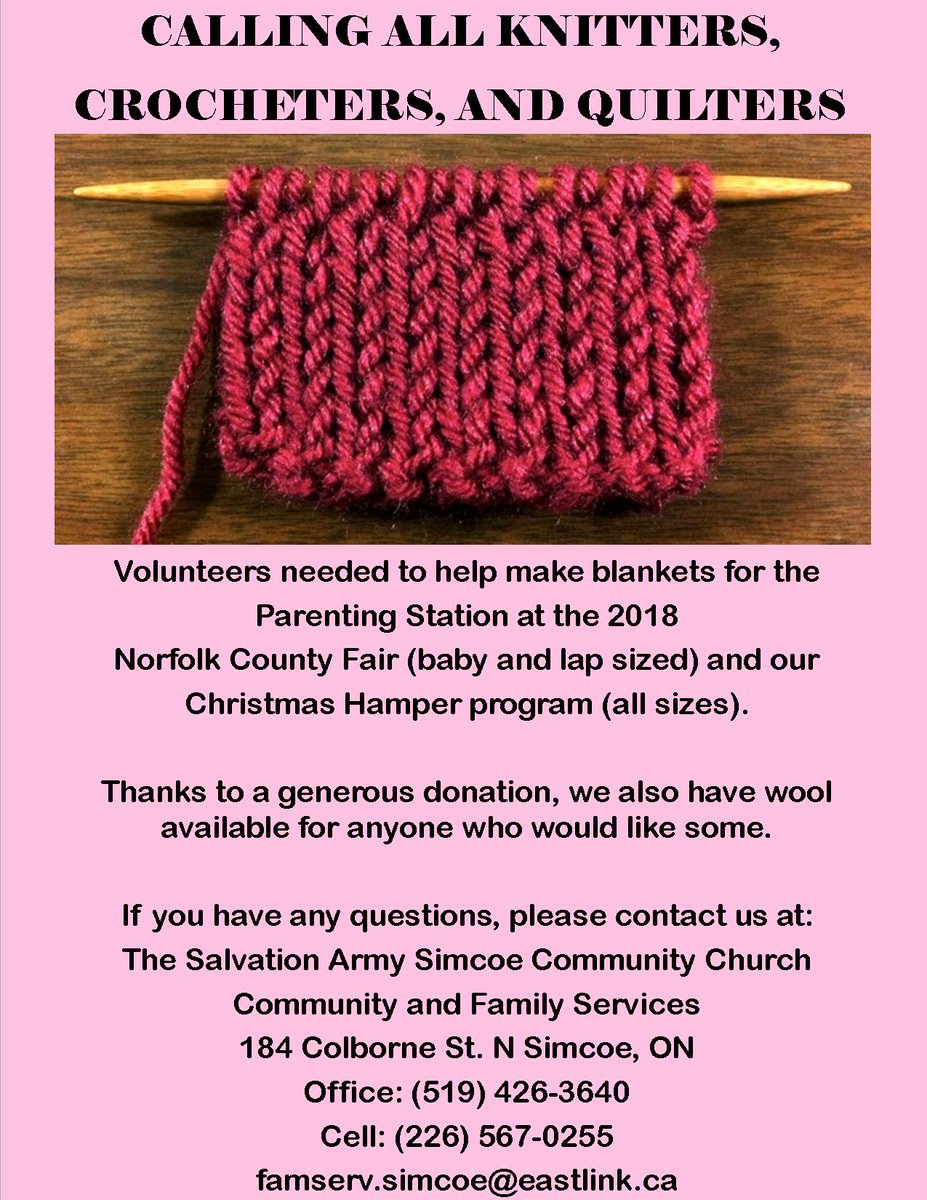 We need volunteers to make blankets! Give us a shout if you're willing to help out.