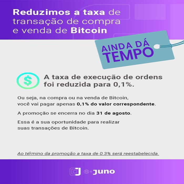 latoex_'s tweet photo. Aproveite nossa taxa promocional para começar a investir 🙃🙃
#ejuno #criptomoedas #bitcoin #promo https://t.co/muXRH0AiVq