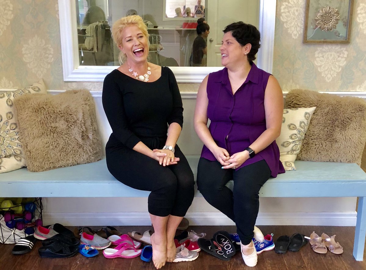 JuliaSillett's tweet photo. New post with Miss Kendra and Miss Sam at @DanceSmithville - two Grimsby women teaching their students how to be confident in dance and life #FoundInGrimsby https://t.co/VZmGAhxvFE https://t.co/PNjYBWLyyV