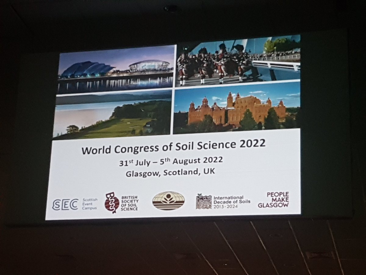 DrVanessaWong's tweet photo. My week long #soil party is over. Had a great week, caught up with old friends, met new ones. Looking forward to Glasgow in four years so we can do it all again!
#wcssBrazil2018 #22wcss https://t.co/YjFncEMxcS