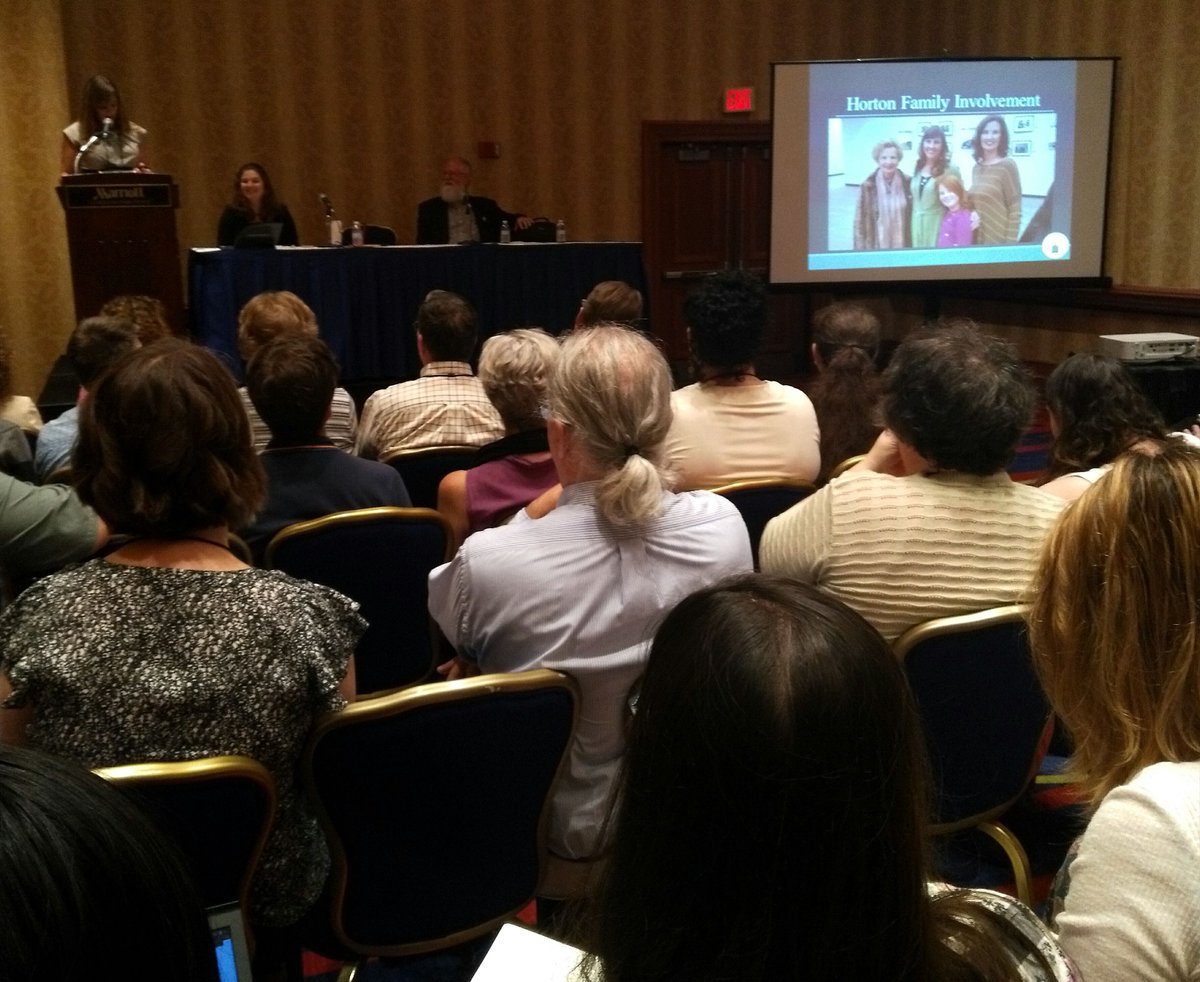 AthensStArchive's tweet photo. A full house for the wonderful presentation today on sharing archival collections at #saa18 this year in #DC by Haley Aaron of @AlabamaArchives , Rebekah Davis of @LimestoneRchive & @MartyOlliff of @WiregrassArchiv ! #nagara18 #alabamahistory #AL200 #sala #LimestoneCoAl #SAA2018 https://t.co/YPXpVBzqJ7