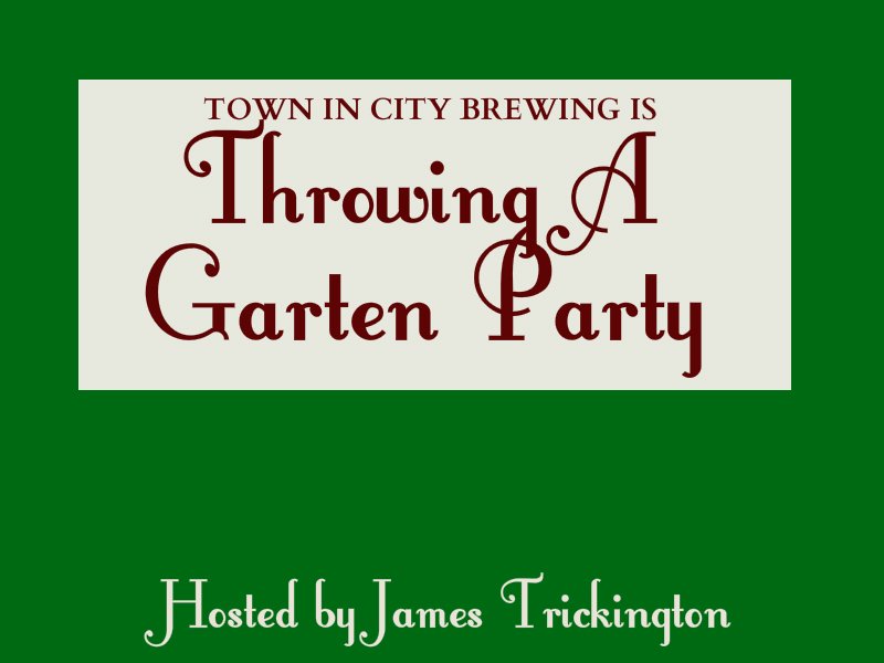 thegabebravo's tweet photo. I'll be at @TownInCityBrew tonight, hosting Garten Party. 

There's no cover, come hang out!

8 PM https://t.co/OSTLBHFscI