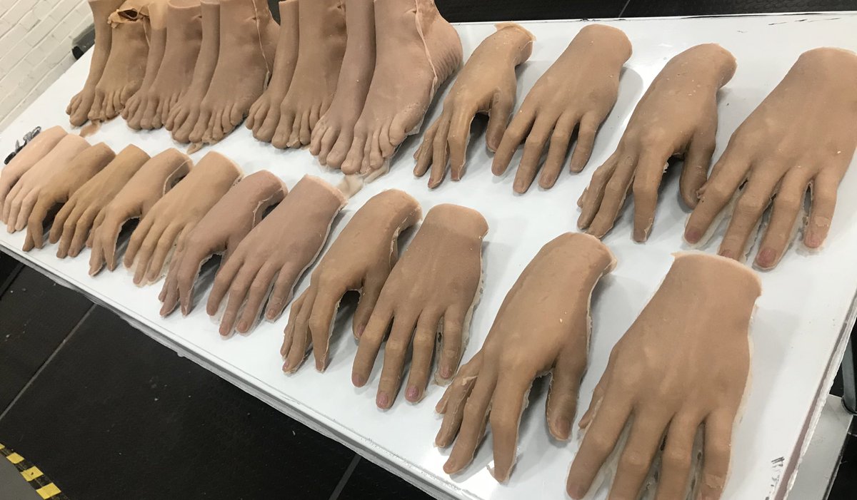 SIMBODIES's tweet photo. We have been rushed off our feet this week .....making lots of limbs! 🤚🏽#creativity #moulage #bodyparts #teamtfx @SIMBODIESglobal @SIMESSENTIALS https://t.co/ONaiHc7EY3