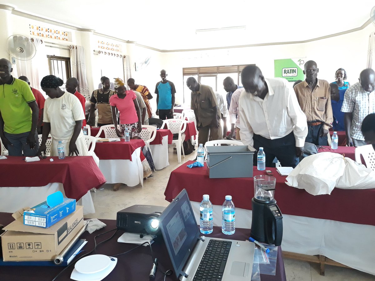 PaustaClessy's tweet photo. Training Producer Organizations and Community Aggregation Centre leaders on Post Harvest handling and Grain grades and standards. Training organized by @EAGrainCouncil through @EAGrainInstitut
#WeAreEAGC
#StructuredGrainTrade https://t.co/Wwz0ccY7u2