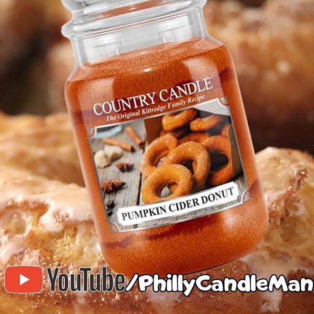 PhillyCandleMan's tweet photo. My review of @kringlecandle Pumpkin Cider Donut π© in the #countrycandle line is on my YouTube channel. Link in bio. #kringlecandle #kringle #countrycandle #2wick #ciderdonuts #terhuneorchards #candlereview #youtuber https://t.co/rOg7Xxu1au https://t.co/TB93ugem6s