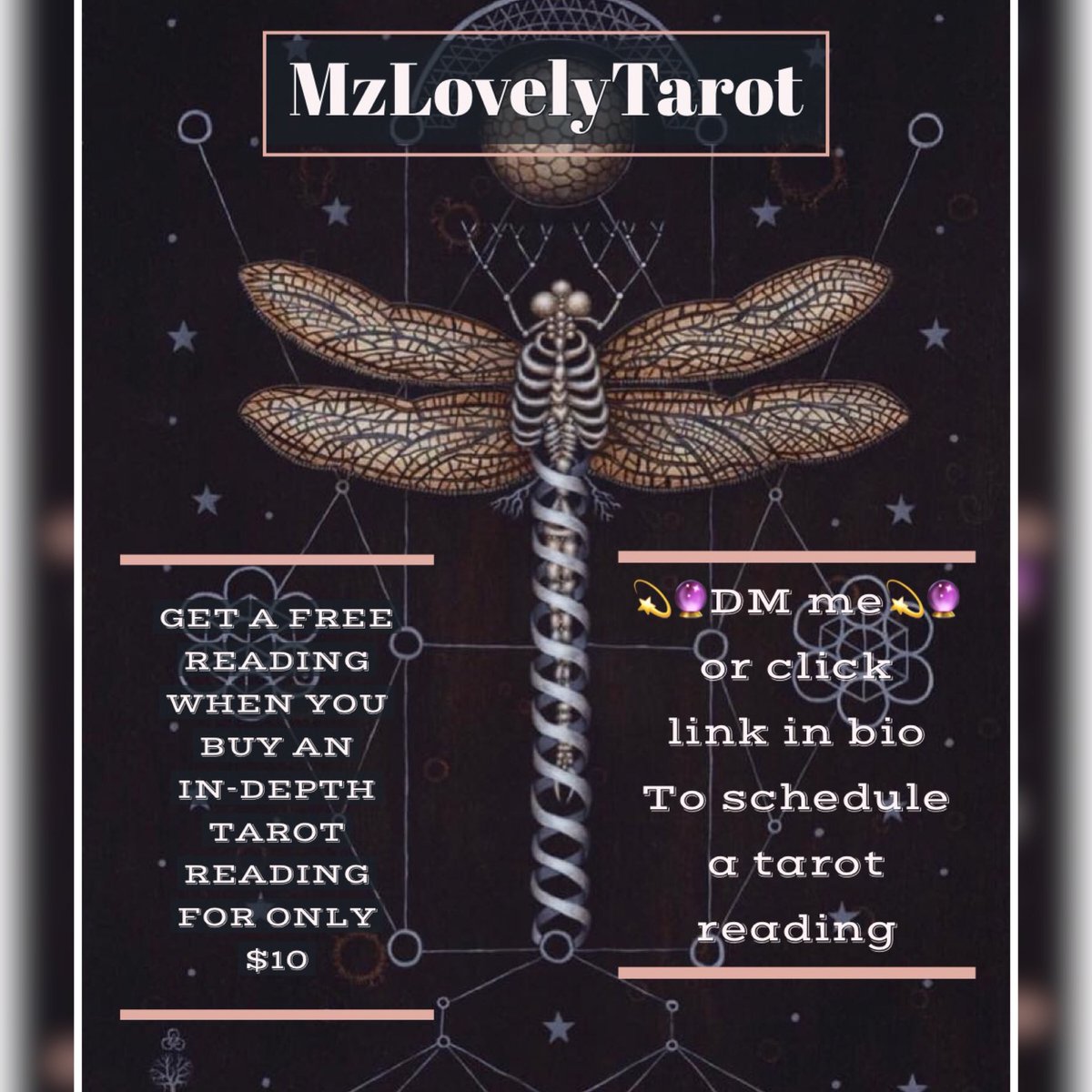 MzLovely713's tweet photo. Try a reading with me, get a second one free! Interactive, intuition based readings from the heart ๐ฎ #tarot #tarotcards #tarotreading #tarotreader #fortuneteller #fortunetelling #inuitive #intuition https://t.co/cSeXItNIXH