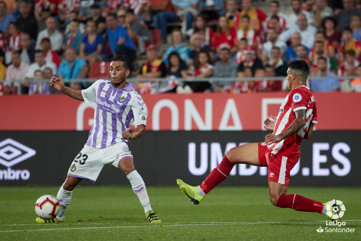 realvalladolid's tweet photo. El Real Valladolid y el Girona empatan (0-0) en Montilivi. El #Pucela suma un punto en su regreso a Primera y el próximo sábado recibirá al Barcelona en Zorrilla 

#pucela #GironaRealValladolid https://t.co/LrunWQqJX4