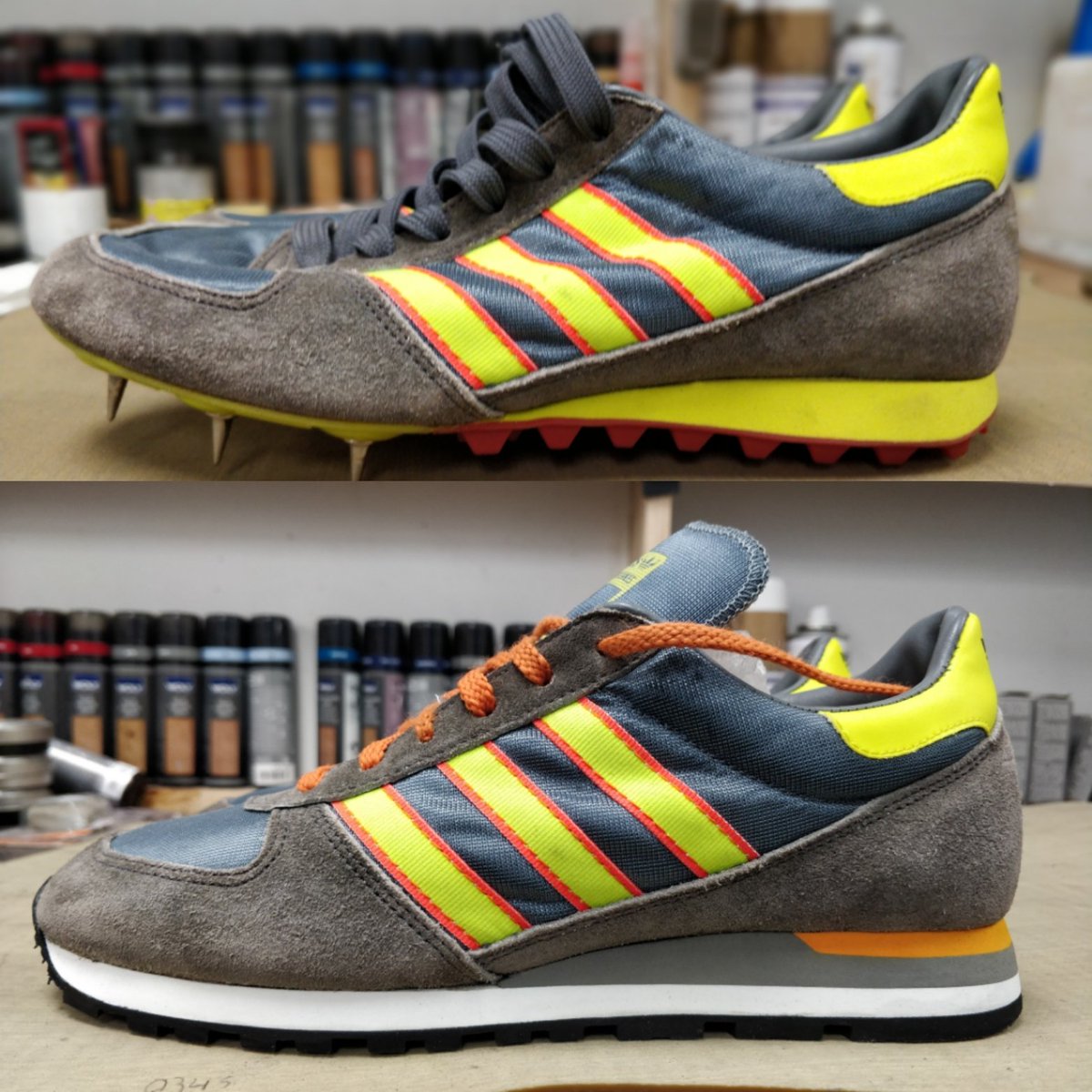 adidas vintage trainers