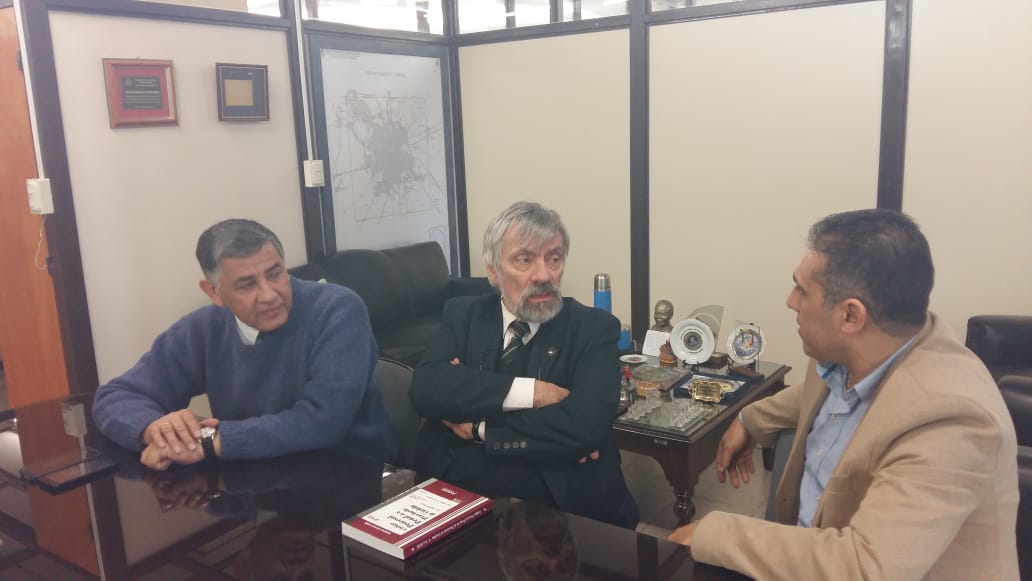 claudiomazuqui's tweet photo. Reunión de trabajo con el Director Gral. de Policía Judicial Prov. #Córdoba Dr. Federico Storni y el sub Director de informática Ing Martín Pigini. https://t.co/yQJ8YXdnTl