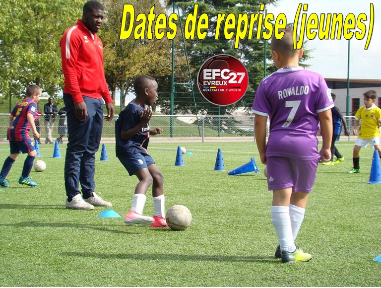 Découvrez toutes les dates de reprise des jeunes en cliquant ici : efc27.com/articles/2018-… <a href="/VilleEvreux/">Ville d'Evreux</a> #football #Normandie
