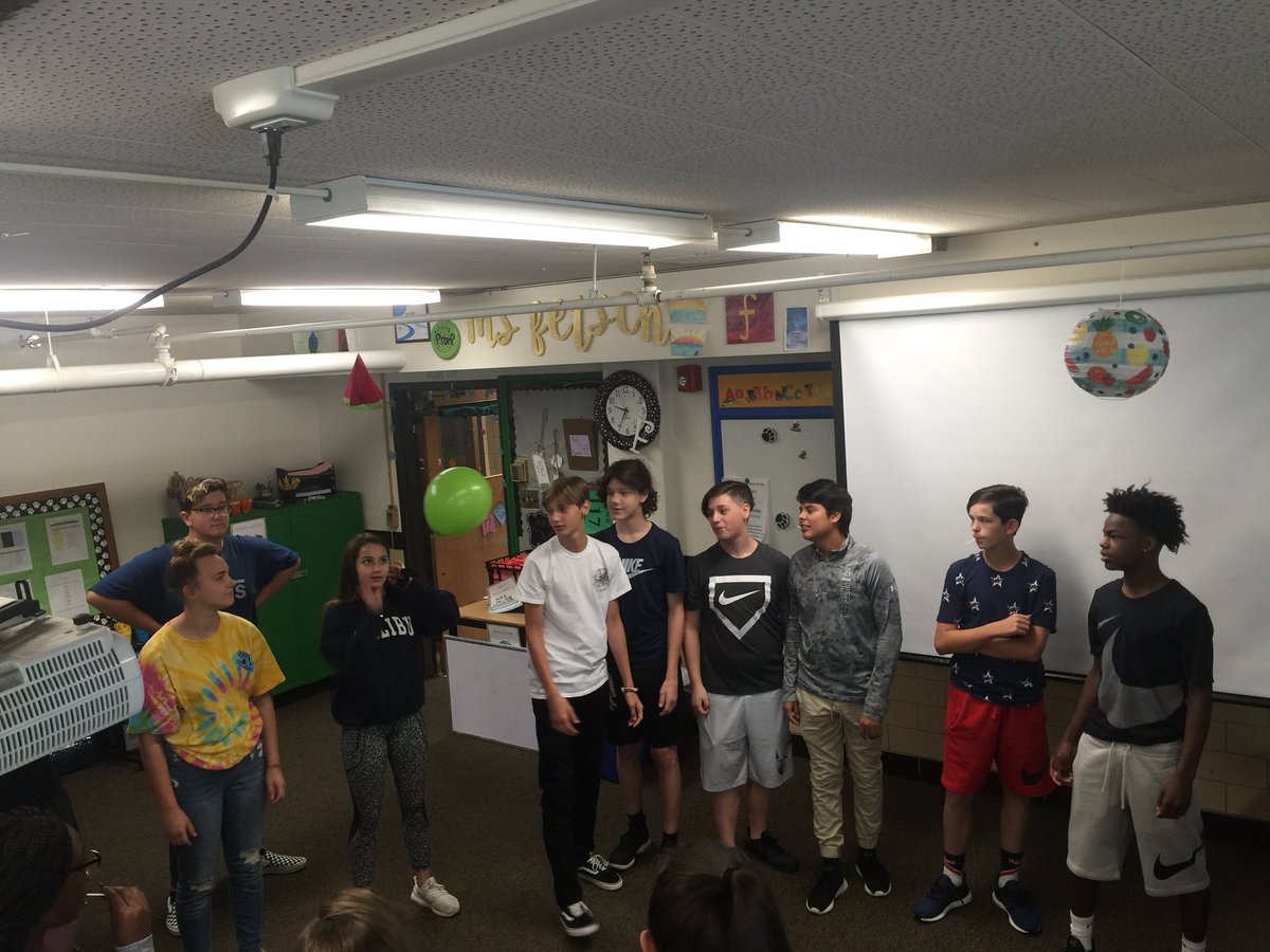 FetschA's tweet photo. First character lesson of the year with getting to know our neighbors! #WeAreMehlville #MHSCharacter https://t.co/SiYEw3hA18