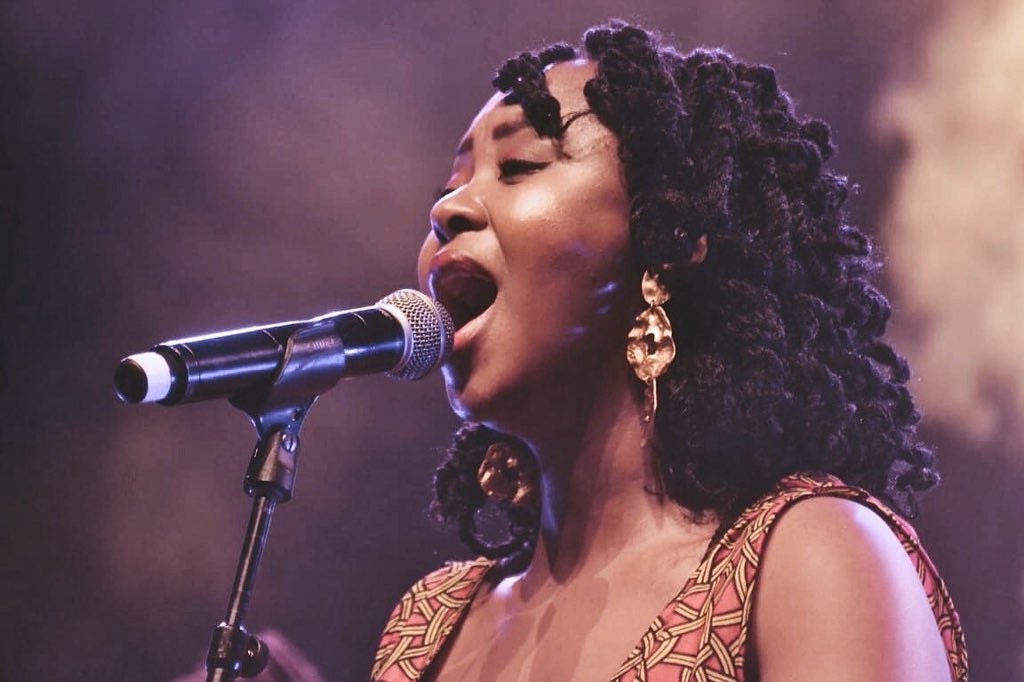 ImbokodoJazz's tweet photo. The amazing @Mimi_Mtshali at the Imbokodo Jazz Festival, 04 Aug 18...📸: @captured_by_mkd https://t.co/HMd9MyIm0S