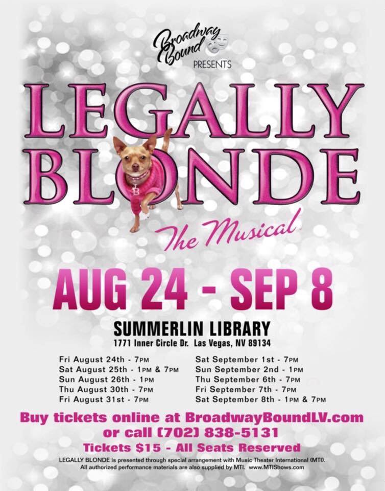 ejappleyard's tweet photo. Opening night is one week away! @maddyapp plays Elle Woods in Broadway Bound’s production of Legally Blonde! #omigodyouguys #BroadwayBreakThru #CollegeBreakThru https://t.co/ZT4pZRJgfy