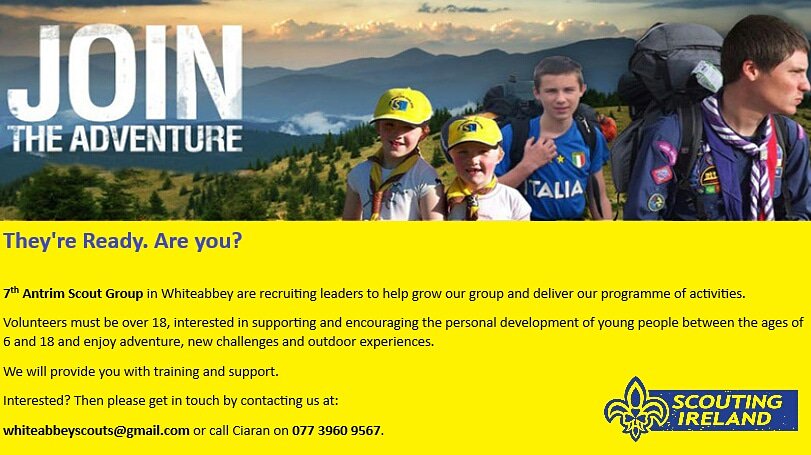 Are you up for the challenge?

#volunteering <a href="/NICVA/">NICVA</a> <a href="/VolunteerNow1/">Volunteer Now</a> #scouts