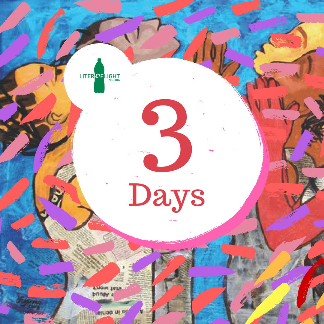 Let’s all LIGHTEN 💡💡💡UP because it’s finally Friday!!!!
It’s also three days before the start of #lolphase2; #lightthestreets2018 🎉 #literoflightnigeria #literoflightng  #sdgs #sustainablelighting #tgif