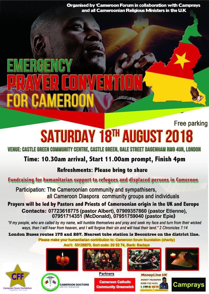 Cameroon_Forum's tweet photo. Tomorrow Saturday https://t.co/pCD2I4jYDl