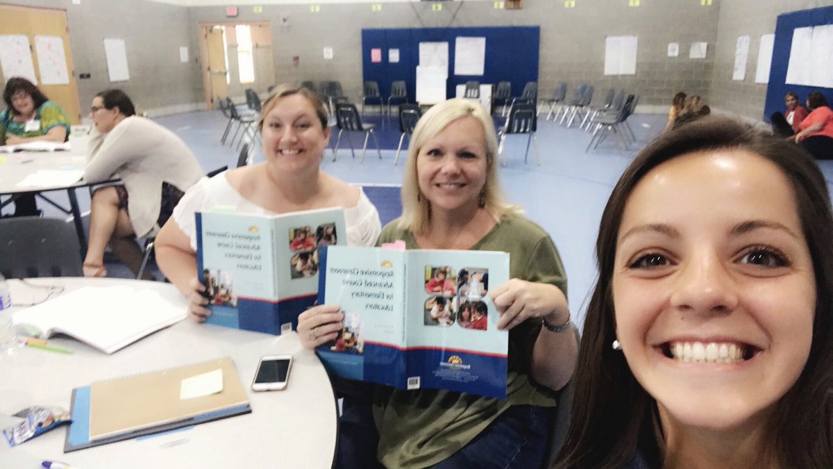 Diving into role play on @responsiveclass day 4 with @AngelCassetta & @ChrissieJMcLean!! Lots of take aways to make our classrooms productive & positive! #RCSummer #wilburinspired #cddolphins