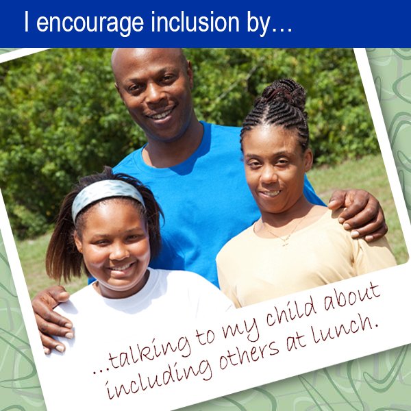 HHSGov's tweet photo. Inclusion matters! Teachers and parents: What are you doing to encourage inclusion at school and at home? Share your stories in the comments, learn more about disability inclusion, and #ResolveToThrive this school year: https://t.co/RNztUYshcx #BackToSchool https://t.co/v91BjXa12i