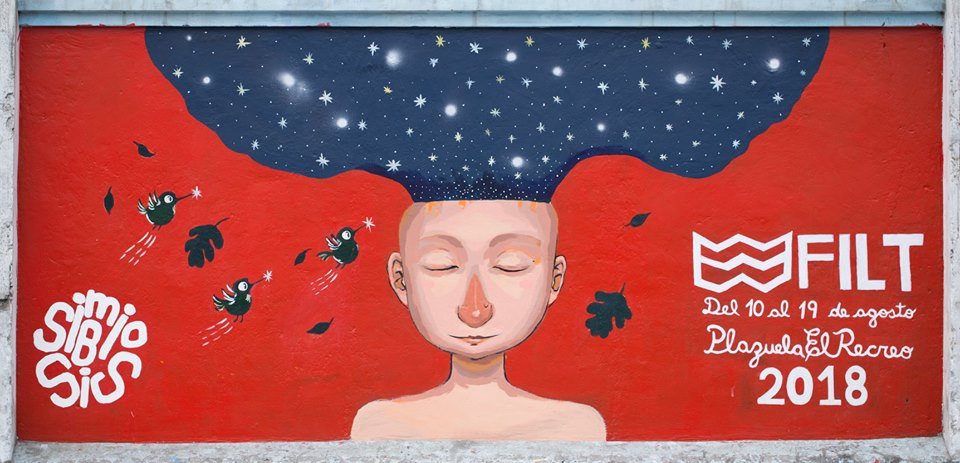 TrujilloFil's tweet photo. Agradecemos a Simbiosis / Colectivo de Arte Independiente por difundir la lectura a través de su arte. Muralización realizada en el marco de la 7ma Feria Internacional del Libro - #FILT2018.
#ManuelGonzálezPrada #100AñosDeLucha https://t.co/OltrXUDdPH