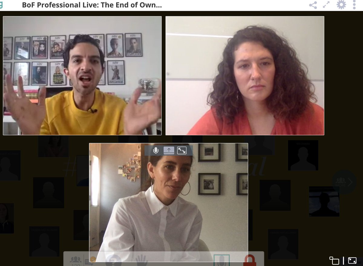 mcgarrynsons's tweet photo. thanks for the great convo, @BoF @imranamed #theendofownership https://t.co/pC90XZVywi