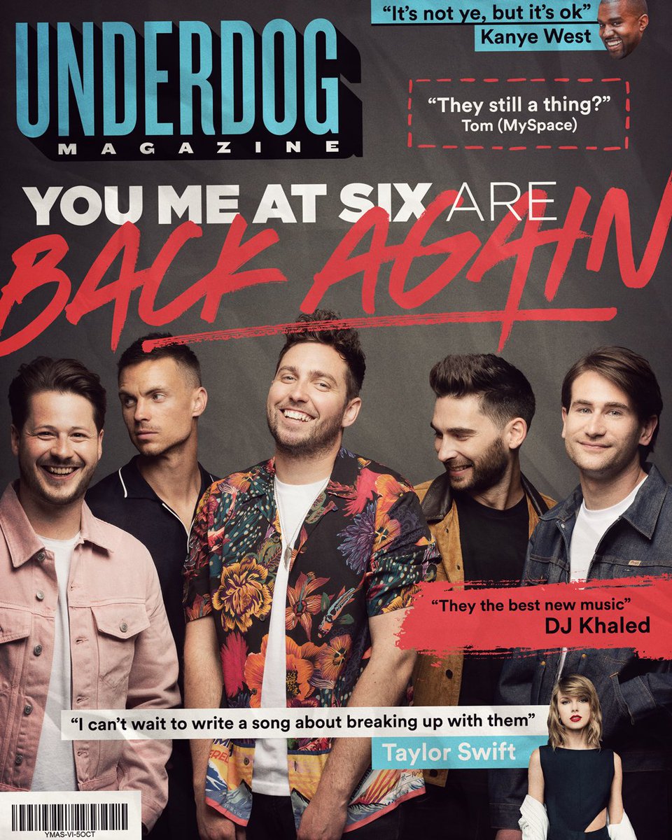 youmeatsix's tweet photo. "You Me At Six are Back Again" https://t.co/OnphIyzvfK