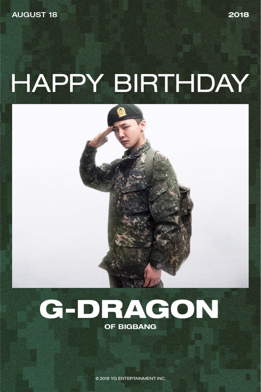 Happy birthday g Dragon                                  