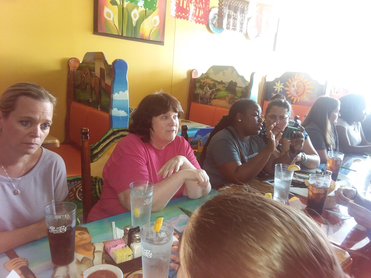 TabithaSHamilt1's tweet photo. Ibraham Lunch Social #GameOn @IbrahamES @wsfcs https://t.co/f1vobFmF0R