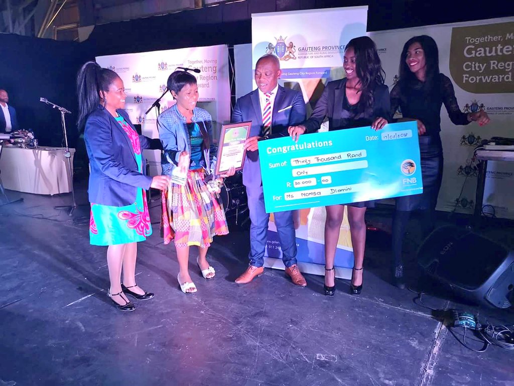 OfficialGDARD's tweet photo. Young Farmer Awards - the winners. #FEA2018 #YFA2018 #GDARDatWork  #GDARDagriculture https://t.co/WDjtnCjqBD