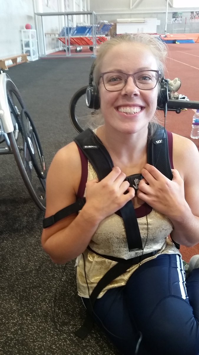 Had a super fun time helping the rest of #teambanks prep for European Champs next week, and showing off some awesome <a href="/SUBPAC/">SUBPAC</a>  tech between sessions with @HCDream2012 #Feelthemusic #goodvibes  #smashit