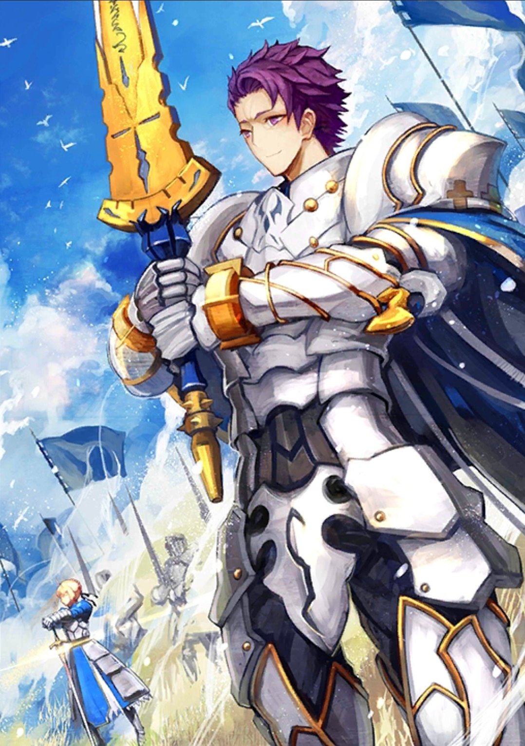 Lancelot Saber ランスロット Fate Grand Order Minecraft Skin Lancelot Saber ランスロット Fate Grand Order Minecraft Skin