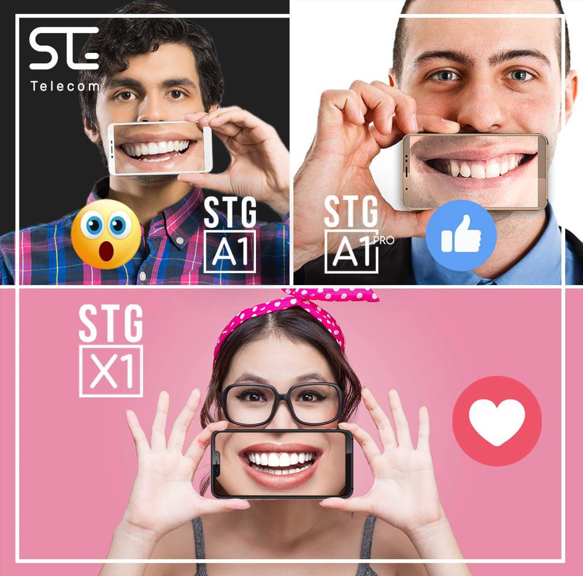 StgTelecom's tweet photo. SMILE…. It’s sunny, it’s summer and it’s the weekend ! TGIF !

ابتسم ! اليوم مشمس، والطقس حار و ها قد عادت عطلة نهاية الأسبوع ! 

للمزيد من المعلومات:
 https://t.co/TpO6NkOtaf 
#GoBeyondLimits #STGTELECOM #STGA1PRO #STGA1    #BestSmartphone #Daiman_M3aya https://t.co/9KPSfW2RiI