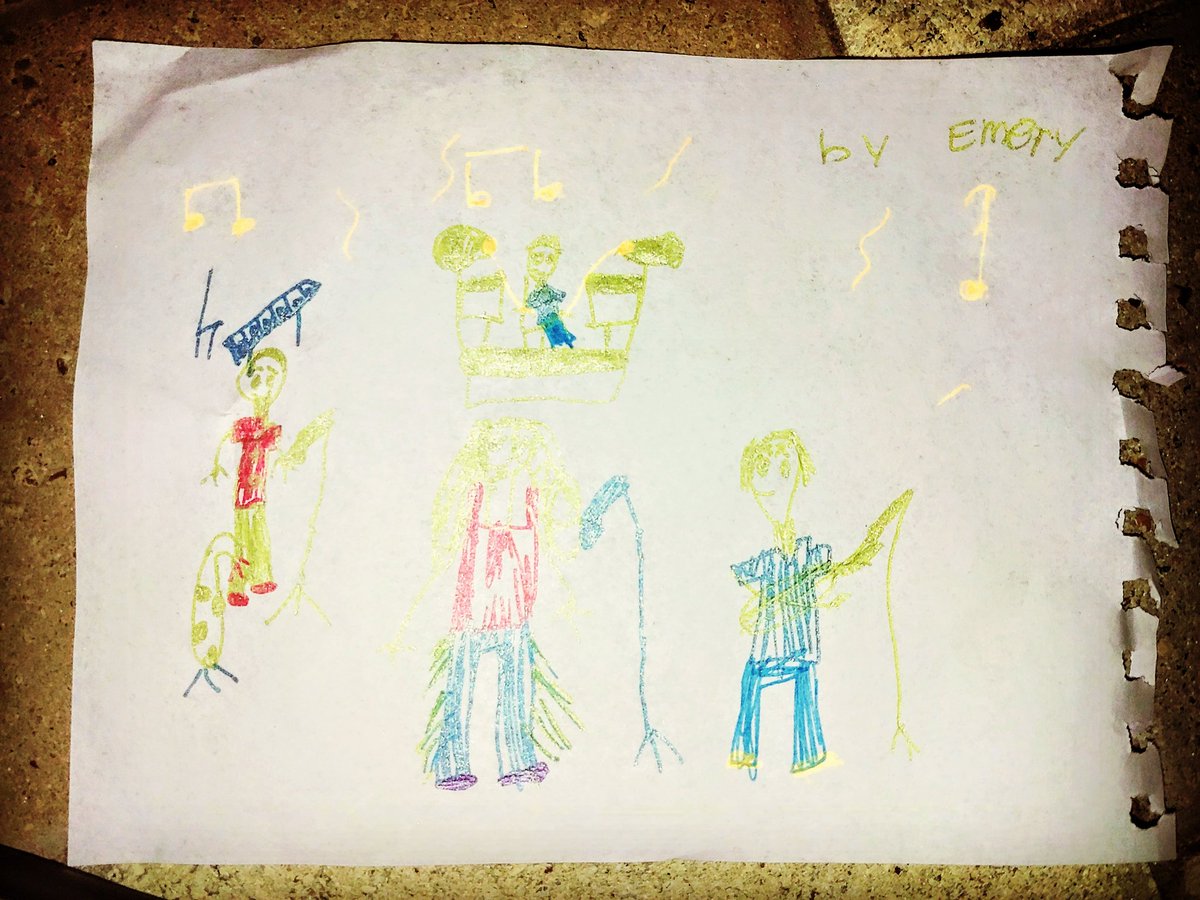 IamHannahKirby's tweet photo. First ever fan-art made by my fan at the gig last night in the Woodlands, TX at Hughes Landing! It makes me so happy, I'm going to frame it! Thanks for coming out everyone!!! It was an insanely good time! #FanArtFriday #RocktheRow https://t.co/jJykxNP9xQ
